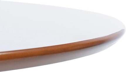 Safavieh Home Collection Lovell Walnut Folding Drop Leaf Round Dining Room Table DTB1401A, 0 - LeafyLoom