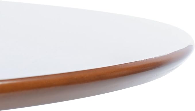 Safavieh Home Collection Lovell Walnut Folding Drop Leaf Round Dining Room Table DTB1401A, 0 - LeafyLoom