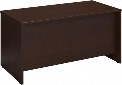 Bush Business Furniture Series C 60W Office Desk in Mocha Cherry, Large Computer Table for Home and Professional Workplace - LeafyLoom