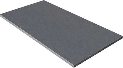 Kaboon Universal Tabletop 47.25"x30", Solid One-Piece Melamine Table Top, Double Desk L-Desk DIY, Home and Office, Greylish Blue - LeafyLoom