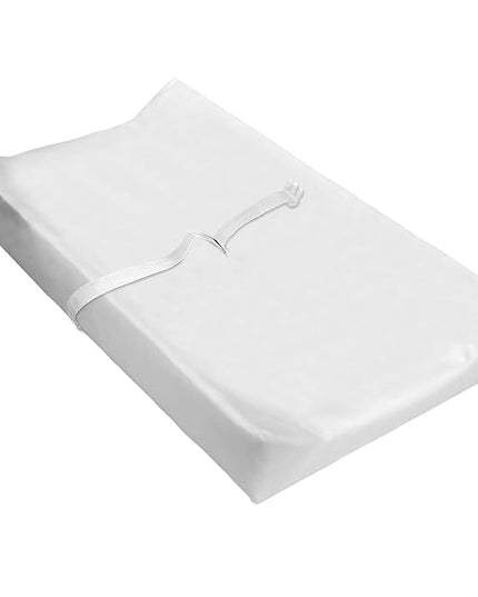 Delta Children Abby Convertible Crib 'N' Changer + Changing Pad and Cover [Bundle], Bianca - LeafyLoom