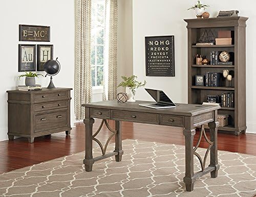 Martin Furniture Lateral File, Weathered Dove - LeafyLoom
