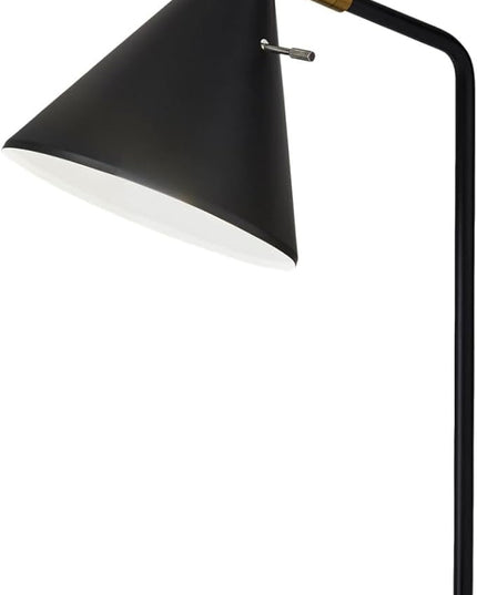 Adesso 4507-01 Maxine Desk Lamp Wireless Charging, 7W LED, 5W QI, USB Port, Indoor Lighting Lamps - LeafyLoom