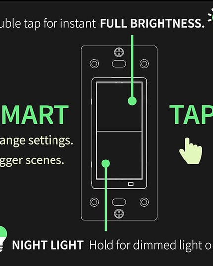 Zooz 800 Series Z-Wave Long Range S2 Dimmer Switch ZEN77 800LR, White | Simple Direct 3-Way and 4-Way Solution (Works with Regular Switches, No Aux Switch Needed) | Z-Wave Hub Required ZOOZ