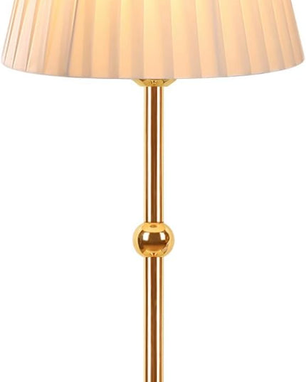 Cordless Metal Table Lamp,Touch Sensor Control Portable LED Table Lamp,3-Levels Brightness Rechargeable Bedside Lamp,Night Light for Kids Nursery,Dining Room Lamp (Gold) - LeafyLoom