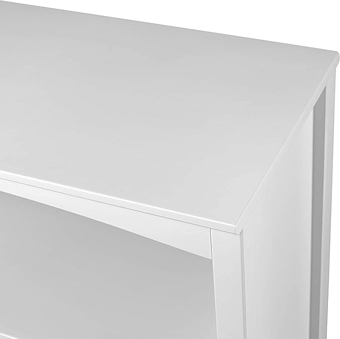 Camaflexi Shaker Style Bookcase, 72", White - LeafyLoom