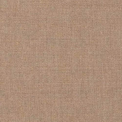 East West Furniture ANGA5-ANA-03 5 Piece Dining Set for 4 Includes a Round Kitchen Table with Pedestal and 4 Brown Linen Fabric Upholstered Parson Chairs - LeafyLoom