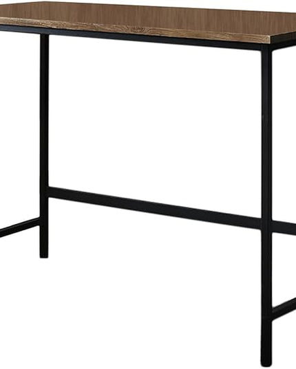 Kings Brand Furniture Contemporary Home & Office Computer Desk Workstation, Black / Gray - LeafyLoom