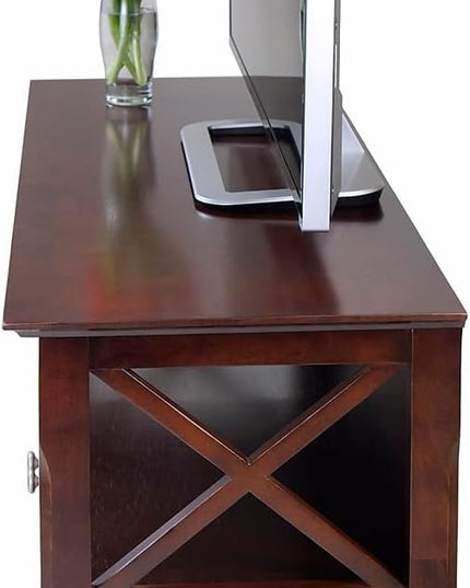 Winsome Xola 40643 Cappuccino TV Stand (40643) - LeafyLoom