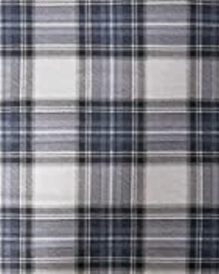Comfort Spaces Cotton Flannel Breathable Warm Deep Pocket Sheets with Pillow Case Bedding, Queen, Blue Plaid Scottish Plaid 4 Piece - LeafyLoom