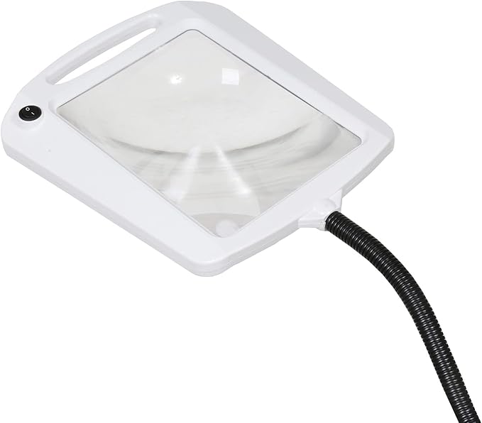 Full Page 3X Magnifier Floor Lamp - LeafyLoom
