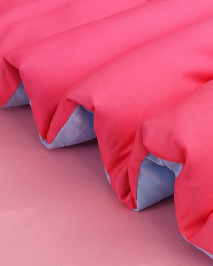 7 Piece Black Girls Magic Comforter Sets Full Size African American Girl Bedding Set Bed in A Bag for Girls Kids Teens Inspirational Quotes Pink Blue Quilts Room Decor - LeafyLoom