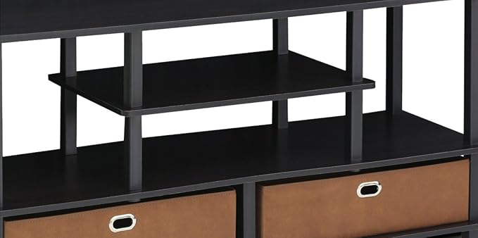Furinno JAYA TV Stand for up to 50-Inch TV, 55 Inch - LeafyLoom
