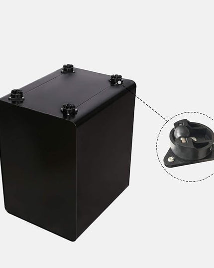 ApexDesk 3-Drawer Vertical Metal Mobile File Cabinet with Locking Keys - Charcoal Panel/Black Body - LeafyLoom