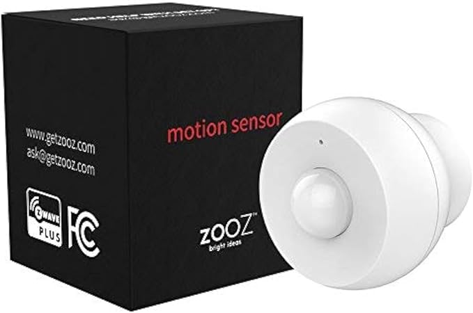 Zooz 800 Series Z-Wave Long Range S2 Motion Sensor ZSE18 800LR with Magnetic Mount, Works with SmartThings, Z-Box, and Home Assistant ZOOZ