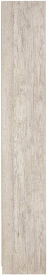 Signature Design by Ashley Willowton Coastal Entertainment Center Pier Bookcase with 3 Adjustable Shelves, Whitewash - LeafyLoom