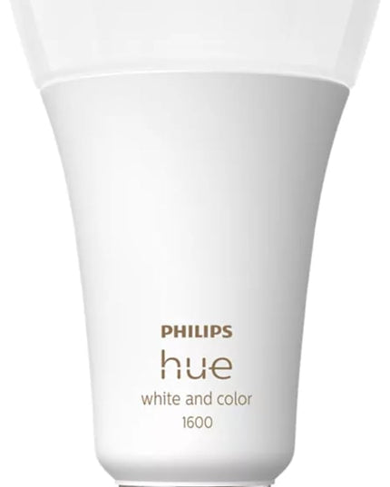 Philips Hue Smart 100W A21 LED Bulb - White and Color Ambiance Color-Changing Light - 4 Pack - 1600LM - E26 - Indoor - Control with Hue App - Works with Alexa, Google Assistant and Apple Homekit. PhilipsHue