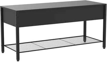 Homieasy Coffee Table, Lift Top Coffee Table with Storage Shelf and Hidden Compartment, Modern Lift Top Table for Living Room, Wood Lift Tabletop, Metal Frame - Black - LeafyLoom