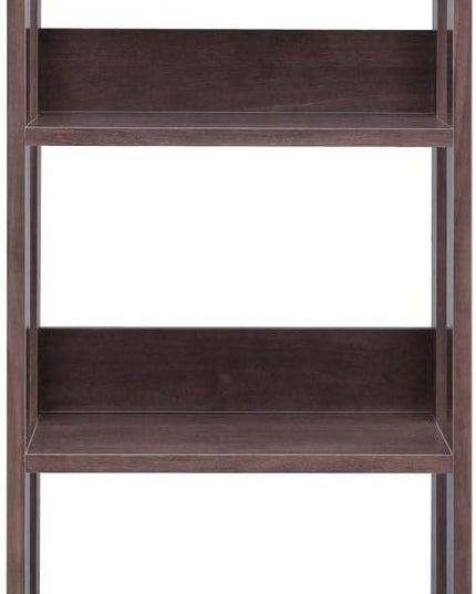 IRIS USA 3-Tier 16" Medium Open Wooden Bookshelf with Adjustable Shelves, Easy Assembly Bookcase Farmhouse Shelf for Small Spaces Bedroom Office Living Room Indoor, Brown - LeafyLoom