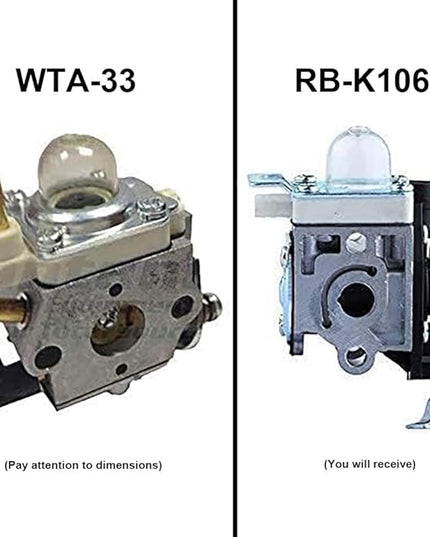 Hipa RB-K106 PB-250LN Carburetor with Repower Kit Spark Plug for Echo Leaf Blower PB250 ES-250 PB-250 PB-250LN Handheld Blower A021003661 Carb - LeafyLoom