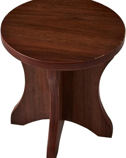 Rubber stools Seating for Kindergarten-Walnut - LeafyLoom