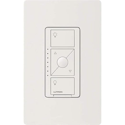 Lutron Caseta Original Smart Dimmer Switch ELV+ (Lutron Hub Required), 250W LED, Single-Pole/3-Way, Neutral Required, PD-5NE-WH 10-PACK, White, 10 Pack Lutron