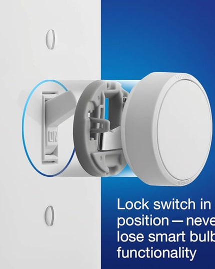 Lutron Aurora Smart Bulb Dimmer Switch with Screwdriver | for Philips Hue Smart Bulbs | Z3-1BRL-WH-L0-A | White Lutron