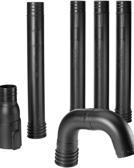 EGO Power+ AGC1000 Gutter Cleaning Attachment Kit for EGO 530CFM / 580CFM / 575CFM / 650CFM/ 615CFM/LBX6000 Leaf Blowers Black - LeafyLoom