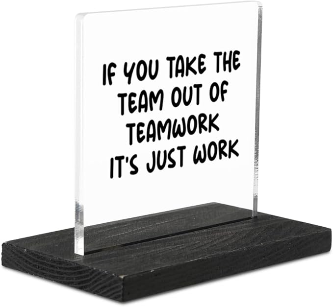 Inspirational Gifts for Employees, Motivational Quotes for Desk, Inspiration Work Gifts, Desk Coworker Gifts for Women Office Work Bestie Gifts for Women YTZ75 - LeafyLoom