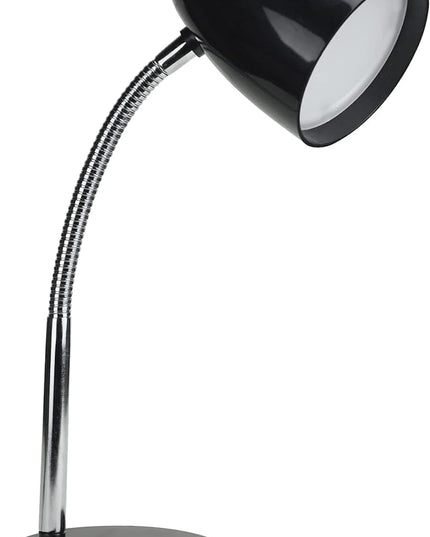 LED Desk Lamp, Flexible Gooseneck with Table lamp, 3.5W 240LM 4000K Cool White Study Lamps for Bedroom and Office, Eye Protection, ETL Listed,Black - LeafyLoom