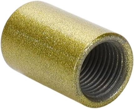 Semetall 6Pcs Straight Pipe Lamp Stem Kit with Connectors,121mm Lamp Rod for Making Floor Lamps,Gold - LeafyLoom