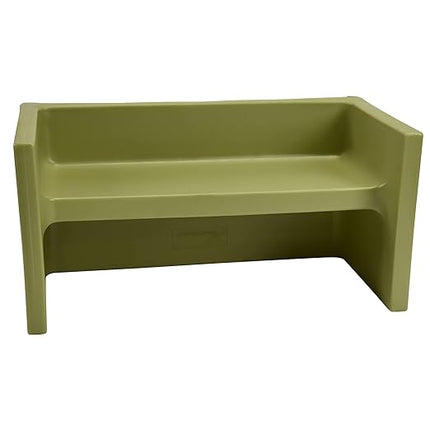 Children's Factory Adapta-Bench, CF910-056, Fern, Kids Flexible Seating, Classroom, Preschool and Daycare Furniture, Indoor or Outdoor Toddler Chairs - LeafyLoom