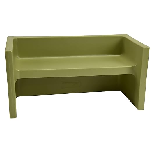Children's Factory Adapta-Bench, CF910-056, Fern, Kids Flexible Seating, Classroom, Preschool and Daycare Furniture, Indoor or Outdoor Toddler Chairs - LeafyLoom