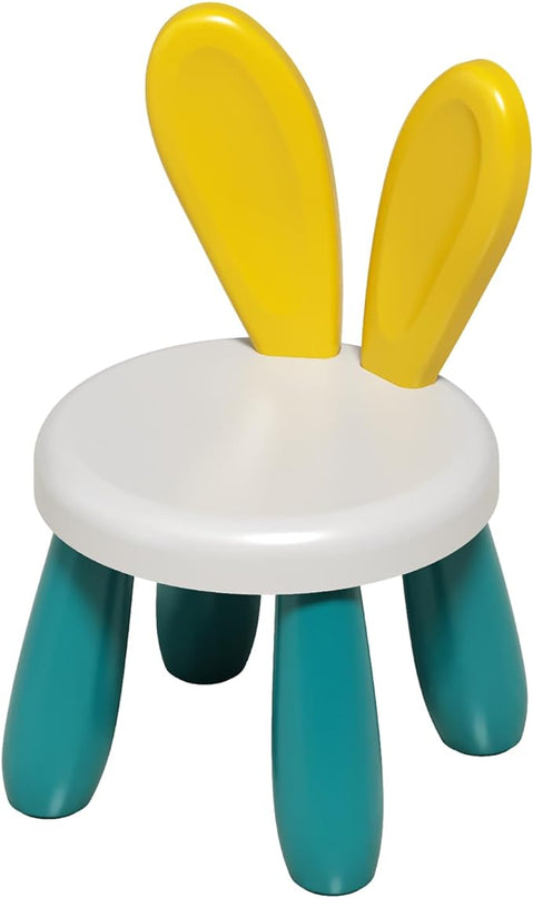 Small Plastic Chairs for Toddlers 2-3, Durable and Lightweight Kids Chairs, 10.5" Lx10.5 Wx16.9 H, Indoor or Outdoor Use for Boys & Girls 2-3 - LeafyLoom