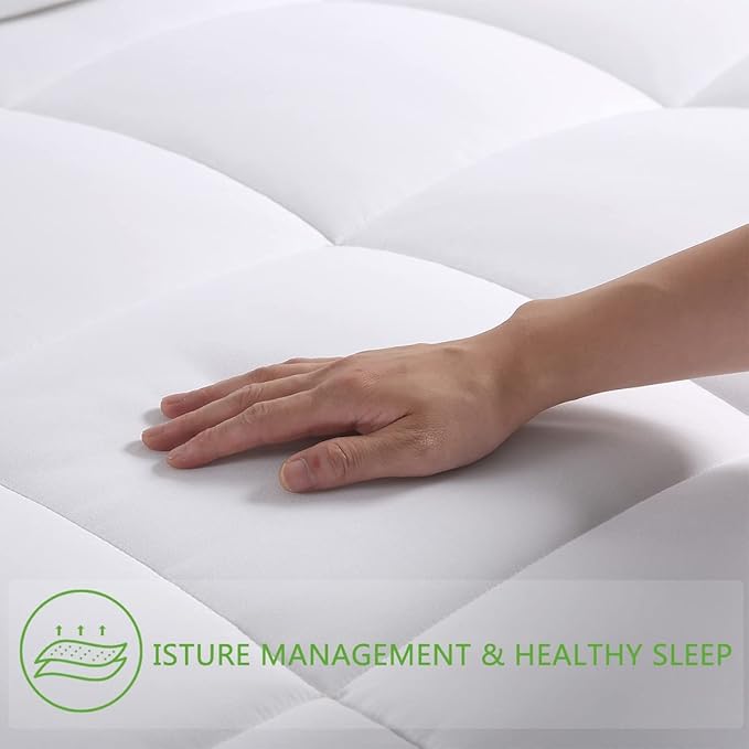 AMGUI White Comforter Set, Bed Comforter Set with 2 Pillow Shams,Queen Size Comforter Sets,Bedding Comforters & Sets Queen - LeafyLoom