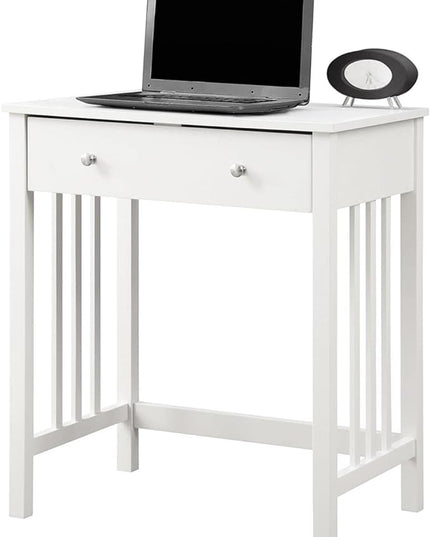 Convenience Concepts Designs2Go Mission Desk with Keyboard Drawer, White - LeafyLoom