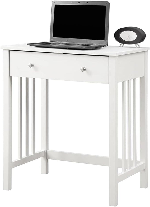 Convenience Concepts Designs2Go Mission Desk with Keyboard Drawer, White - LeafyLoom