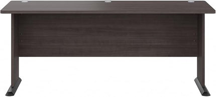 Bush Business Furniture Studio A Computer Desk, 6 Foot Gaming and Work Table for Home or Professional Office, 72W, Storm Gray - LeafyLoom