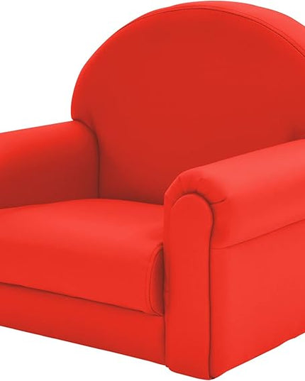 Children's Factory As We Grow Toddler Chair, Red, CF805-196, Flexible Seating for Daycare or Preschool, Kids Reading Chair, Playroom Furniture - LeafyLoom