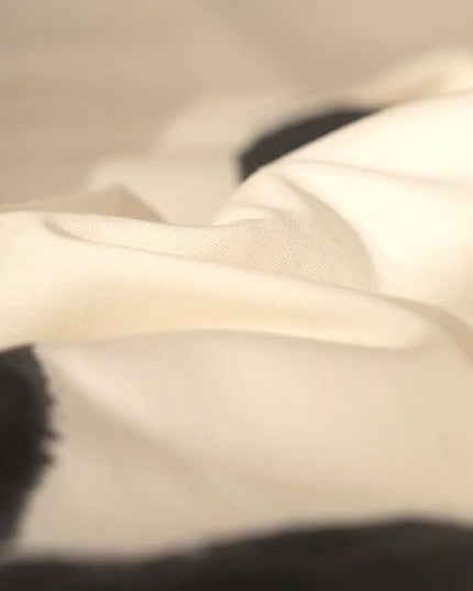 Black and White Comforter Set Black Floral Bedding Cal King Comforter Set Black Flowers Cotton Women Modern Elegant Chic Quilts Blankets Lightweight Black Flower Reversible Bed Comforter Set - LeafyLoom