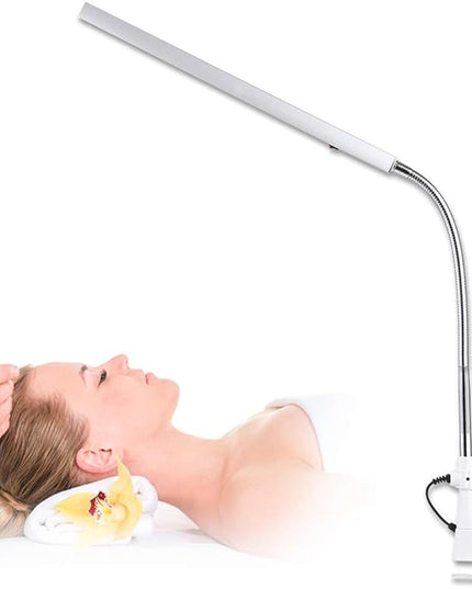 FILFEEL Tattoo Light, Ultra-Slim LED Desk 360 Degree Rotation Metal Arm Eye-Caring Office Lamp Makeup(US Plug) - LeafyLoom