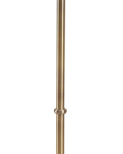 Kenroy Home 30438AB Spyglass Floor Lamps, Medium, Antique Brass Finish - LeafyLoom