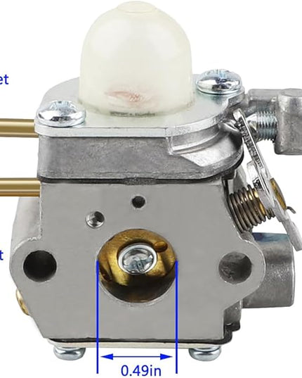 Carburetor for Craftsman b2200 b2000 b210 Leaf Blower CMXGAAM204101 41AR25B2793 CMXGAAMR25BL 41BR25BL793 CMXGAAMRBL25 41ARBL25793 CMXGAAMRBL25 41BRBL25793 Engine - LeafyLoom
