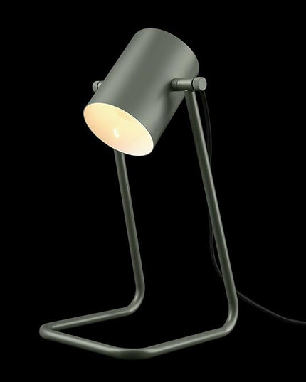 Globe Electric 52878 Sahara Desk Lamp, Matte Green - LeafyLoom