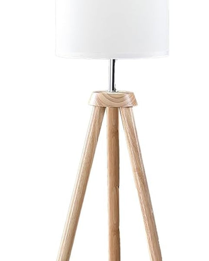 Ore International 58.5" in Lauren Modern Natural Tripod Floor LAMP - LeafyLoom