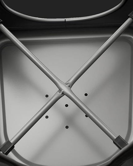 Amazon Basics Metal Dining Chairs, Dark Grey, 1 Count (Pack of 4) - LeafyLoom