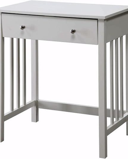 Convenience Concepts Designs2Go Mission Desk with Keyboard Drawer, White - LeafyLoom
