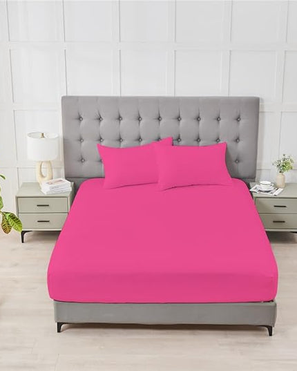 3 Piece Solid Color All Season Bedding Comforter Set Microfiber Soft Lightweight Bedding Set for Kids Teens Adults Room Decor with 1 Comforter and 2 Pillowcases Full - LeafyLoom
