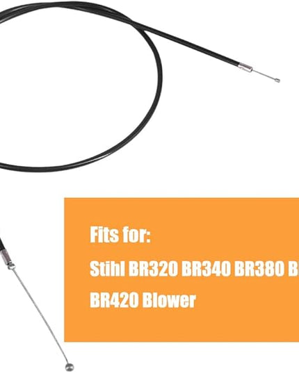 Throttle Cable Fits for Stihl BR320 BR340 BR380 BR400 BR420 Blower Replaces 4203 180 1111 42031801111 - LeafyLoom