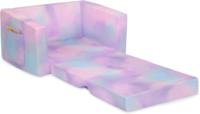 Cozee Flip-Out Chair - 2-in-1 Convertible Chair to Lounger for Kids - LeafyLoom